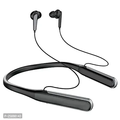 SHOPSBEST Wireless BT for Lenovo Tab M10 HD Gen 2 Original Sports Bluetooth Wireless Earphone with Deep Bass and Neckband Hands-Free Calling inbuilt with Mic,Hands-Free Call/Music (M-335, Black)