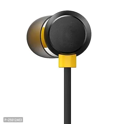 Earphones BT R20 for Sam-Sung Galaxy S11e / S 11 e Earphone Original Like Wired Stereo Deep Bass Head Hands-Free Headset Earbud Calling inbuilt with Mic,Hands-Free Call/Music (R20,CQ1,BLK)-thumb3