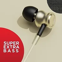 Wired BT-335 for Xiaomi Redmi Note 11 Pro Earphone Original Like Wired Stereo Deep Bass Head Hands-Free Headset Earbud with Built in-line Mic Call Answer/End Button (870, Black)-thumb2