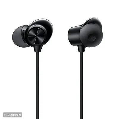 Earphones for Realme GT2 Earphone Original Like Wired Stereo Deep Bass Head Hands-free Headset Earbud With Built in-line Mic, With Premium Quality Good Sound Stereo Call Answer/End Button, Music 3.5mm Aux Audio Jack (ST2, BT-ON, Black)-thumb4