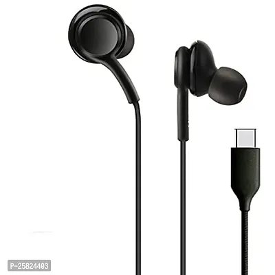 Earphones for vivo iQOO Z7x Earphone Original Like Wired Stereo Deep Bass Head Hands-free Headset Earbud With Built in-line Mic, With Premium Quality Good Sound Stereo Call Answer/End Button, Music 3.5mm Aux Audio Jack (ST7, BT-AG, Black)-thumb2