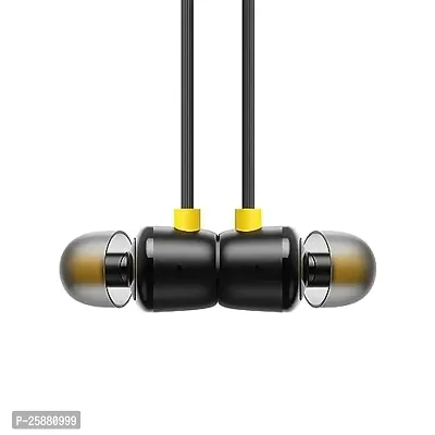 SHOPSBEST Earphones for Blackview A200 Pro Earphone Original Like Wired Stereo Deep Bass Head Hands-Free Headset Earbud with Built in-line Mic Call Answer/End Button (R20, Black)