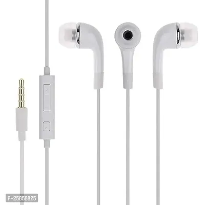 Earphones for Ulefone Armor X10 Pro Earphone Original Like Wired Stereo Deep Bass Head Hands-free Headset Earbud With Built in-line Mic, With Premium Quality Good Sound Stereo Call Answer/End Button, Music 3.5mm Aux Audio Jack (ST9, BT-YR, White)-thumb3