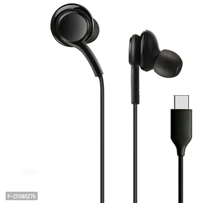 Earphones BT AG for vivo Y30 5G / vivo Y 30 5G Earphone Original Like Wired Stereo Deep Bass Head Hands-Free Headset D Earbud Calling inbuilt with Mic,Hands-Free Call/Music (AG, CQ1,BLK)-thumb3