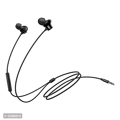 Earphones for Mercedes-Benz GLA 2020 Earphone Original Like Wired Stereo Deep Bass Head Hands-free Headset Earbud With Built in-line Mic, With Premium Quality Good Sound Stereo Call Answer/End Button, Music 3.5mm Aux Audio Jack (ST3, BT-ONE 2, Black)-thumb4