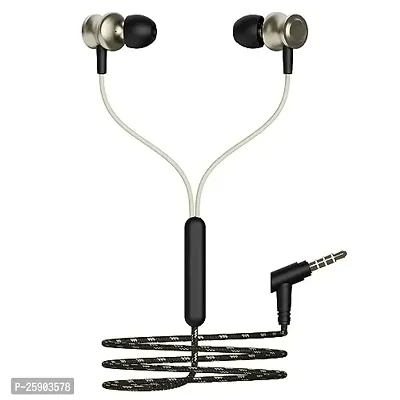 Earphones BT 870 for vivo iQOO Neo5 / vivo iQOO Neo 5 Earphone Original Like Wired Stereo Deep Bass Head Hands-Free Headset Earbud Calling inbuilt with Mic,Hands-Free Call/Music (870,CQ1,BLK)