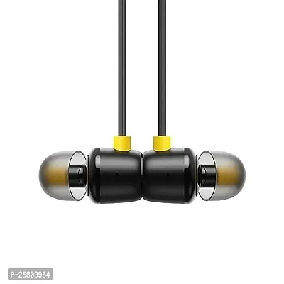 Earphones for Huawei Mate X2 / X 2 Earphone Original Like Wired Stereo Deep Bass Head Hands-free Headset Earbud With Built in-line Mic, With Premium Quality Good Sound Stereo Call Answer/End Button, Music 3.5mm Aux Audio Jack (ST6, BT-R20, Black)-thumb0