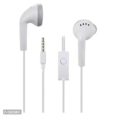 Earphones for Xiaomi 12 Pro Earphone Original Like Wired Stereo Deep Bass Head Hands-free Headset Earbud With Built in-line Mic, With Premium Quality Good Sound Stereo Call Answer/End Button, Music 3.5mm Aux Audio Jack (ST11, YS, White)-thumb2