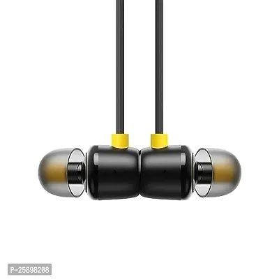 Earphones BT R20 for Xiaomi Redmi 10X 4G Earphone Original Like Wired Stereo Deep Bass Head Hands-Free Headset v Earbud Calling inbuilt with Mic,Hands-Free Call/Music (R20,CQ1,BLK)-thumb0