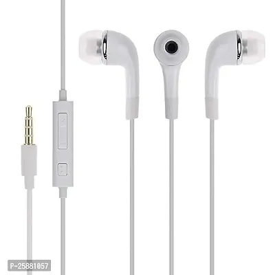 Earphones for Realme Q5 Pro Earphone Original Like Wired Stereo Deep Bass Head Hands-Free Headset Earbud with Built in-line Mic Call Answer/End Button (YR,WHT)-thumb3