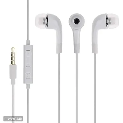 SHOPSBEST Wired BT S for Nokia X20 Earphone Original Like Wired Stereo Deep Bass Head Hands-Free Headset Earbud with Built in-line Mic Call Answer/End Button (YR,WHT)-thumb3