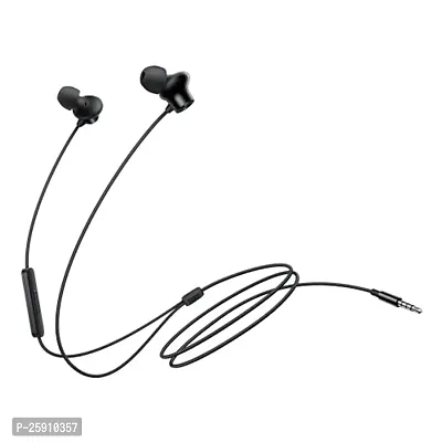 Earphones BT S OPE for vivo iQOO Z5x Earphone Original Like Wired Stereo Deep Bass Head Hands-Free Headset v Earbud Calling inbuilt with Mic,Hands-Free Call/Music (OPE,CQ1,BLK)-thumb0