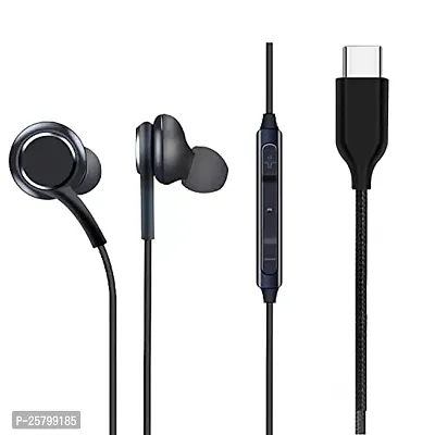 Earphones for Sony Xperia R1 Plus Earphone Original Like Wired Stereo Deep Bass Head Hands-free Headset Earbud With Built in-line Mic, With Premium Quality Good Sound Stereo Call Answer/End Button, Music 3.5mm Aux Audio Jack (ST1, BT-A-KG, Black)-thumb3