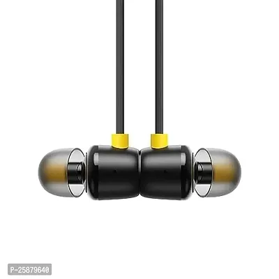 Earphones for Xiaomi Zenfone 8 Earphone Original Like Wired Stereo Deep Bass Head Hands-Free Headset Earbud with Built in-line Mic Call Answer/End Button (R20, Black)-thumb0