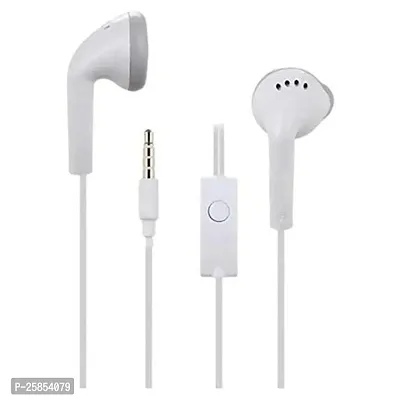 Earphones for Honor X20 SE Earphone Original Like Wired Stereo Deep Bass Head Hands-free Headset Earbud With Built in-line Mic, With Premium Quality Good Sound Stereo Call Answer/End Button, Music 3.5mm Aux Audio Jack (ST11, YS, White)-thumb2