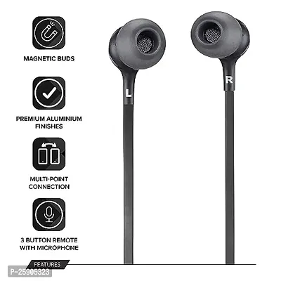 SHOPSBEST Wireless BT 346 for OPP-O K11x Original Bluetooth CV Wireless Earphone with Deep Bass and Neckband Hands-Free Calling inbuilt with Mic,Hands-Free Call/Music (346W,CQ12BLK)-thumb3