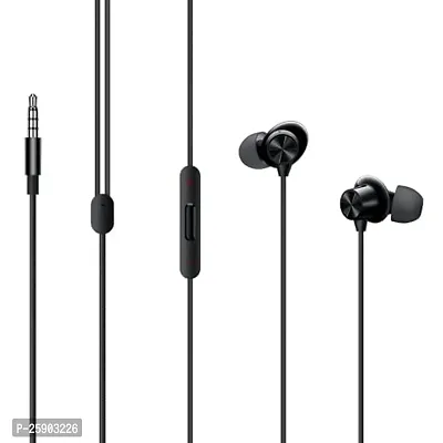 SHOPSBEST Earphones BT OPE for ZTE Nubia Z17 miniS Earphone Original Like Wired Stereo Deep Bass Head Hands-Free Headset v Earbud Calling inbuilt with Mic,Hands-Free Call/Music (OPE,CQ1,BLK)-thumb5