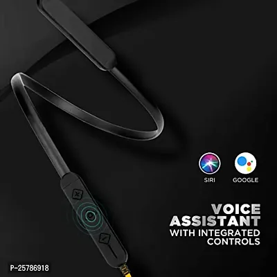 ShopsYes Wireless Earphones Headphones for Micromax A28 Bolt Original Sports Bluetooth Wireless Earphone with Deep Bass and Neckband Hands-Free Calling inbuilt Mic Headphones with Long Battery Life and Flexible Headset (BT-251, Black)-thumb5