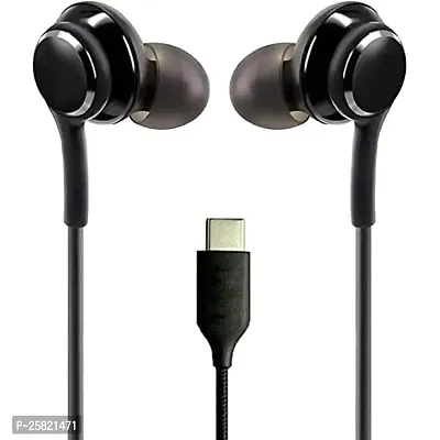 Earphones for Xiaomi Poco X3 Pro Earphone Original Like Wired Stereo Deep Bass Head Hands-free Headset Earbud With Built in-line Mic, With Premium Quality Good Sound Stereo Call Answer/End Button, Music 3.5mm Aux Audio Jack (ST1, BT-A-KG, Black)