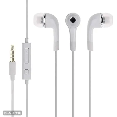 SHOPSBEST Earphones for ZTE Nubia Z17 lite Earphone Original Like Wired Stereo Deep Bass Head Hands-Free Headset Earbud with Built in-line Mic Call Answer/End Button (YR,WHT)-thumb3