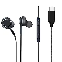 Earphones for Huawei Enjoy 20e Earphone Original Like Wired Stereo Deep Bass Head Hands-free Headset Earbud With Built in-line Mic, With Premium Quality Good Sound Stereo Call Answer/End Button, Music 3.5mm Aux Audio Jack (ST1, BT-A-KG, Black)-thumb2
