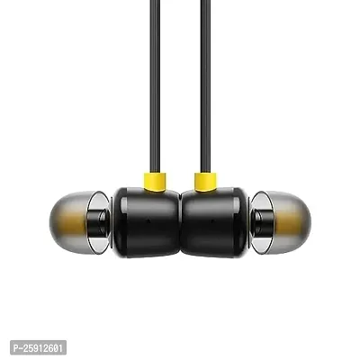 Earphones BT R20 for Honor Magic4 Earphone Original Like Wired Stereo Deep Bass Head Hands-Free Headset Earbud Calling inbuilt with Mic,Hands-Free Call/Music (R20,CQ1,BLK)