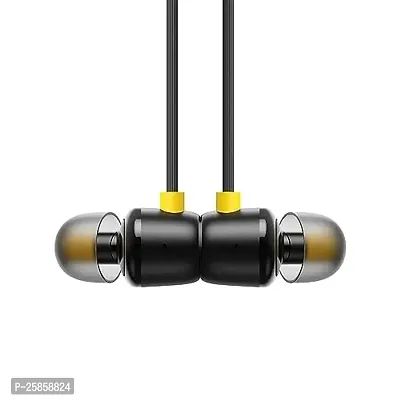 Earphones C for Nokia XR20 Earphone Original Like Wired Stereo Deep Bass Head Hands-free Headset Earbud With Built in-line Mic, With Premium Quality Good Sound Stereo Call Answer/End Button, Music 3.5mm Aux Audio Jack (ST6, BT-R20, Black)-thumb0