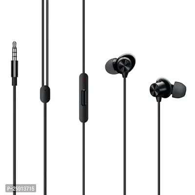 Earphones BT S OPE for Xiaomi Redmi Note 11 Pro Earphone Original Like Wired Stereo Deep Bass Head Hands-Free Headset C Earbud Calling inbuilt with Mic,Hands-Free Call/Music (OPE,CQ1,BLK)-thumb5