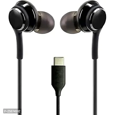 SHOPSBEST Wired BT-335 for OPP-O K10 Pro Earphone Original Like Wired Stereo Deep Bass Head Hands-Free Headset Earbud with Built in-line Mic Call Answer/End Button (KC, Black)-thumb0