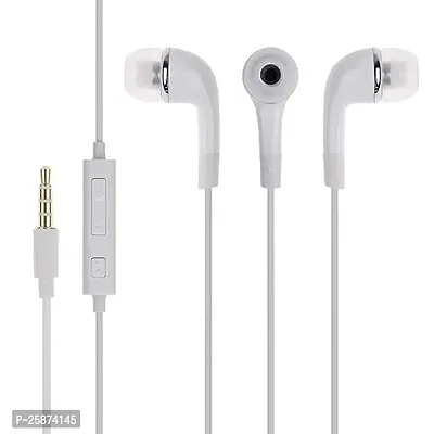 Earphones for Honor X20 Earphone Original Like Wired Stereo Deep Bass Head Hands-Free Headset Earbud with Built in-line Mic Call Answer/End Button (YR,WHT)-thumb3