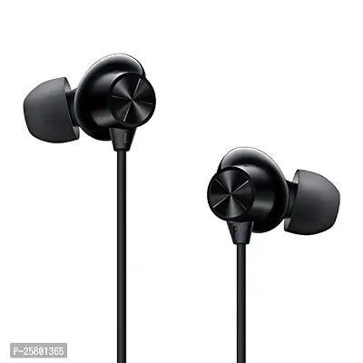 Earphones for OPP-O Reno8 (China) Earphone Original Like Wired Stereo Deep Bass Head Hands-free Headset Earbud With Built in-line Mic, With Premium Quality Good Sound Stereo Call Answer/End Button, Music 3.5mm Aux Audio Jack (ST3, BT-ONE 2, Black)-thumb2