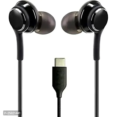 Earphones S for OPP-O Reno6 Earphone Original Like Wired Stereo Deep Bass Head Hands-free Headset Earbud With Built in-line Mic, With Premium Quality Good Sound Stereo Call Answer/End Button, Music 3.5mm Aux Audio Jack (ST1, BT-A-KG, Black)