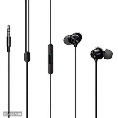 Earphones for Mercedes-Benz E-Class Earphone Original Like Wired Stereo Deep Bass Head Hands-free Headset Earbud With Built in-line Mic, With Premium Quality Good Sound Stereo Call Answer/End Button, Music 3.5mm Aux Audio Jack (ST3, BT-ONE 2, Black)-thumb5