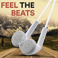 SHOPSBEST Earphones for Lenovo Legion Y9 Earphone Original Like Wired Stereo Deep Bass Head Hands-Free Headset Earbud with Built in-line Mic Call Answer/End Button (YS,WHT)-thumb4
