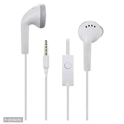 SHOPSBEST Earphones D for Sam-Sung Galaxy A21s / A 21 s, Sam-Sung Galaxy A42 / A 42, Sam-Sung Galaxy A51 5G / A 51, Sam-Sung Galaxy A51s / A 51 s (ST11, YS, White)-thumb2