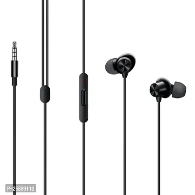 Earphones BT OPE for Xiaomi Redmi 10 Prime Earphone Original Like Wired Stereo Deep Bass Head Hands-Free Headset C Earbud Calling inbuilt with Mic,Hands-Free Call/Music (OPE,CQ1,BLK)-thumb5