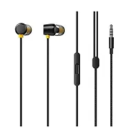 Earphones for OnePlus 5 Earphone Original Like Wired Stereo Deep Bass Head Hands-free Headset Earbud With Built in-line Mic, With Premium Quality Good Sound Call Answer/End Button, Music 3.5mm Aux Audio Jack (APR-20, Black)-thumb4