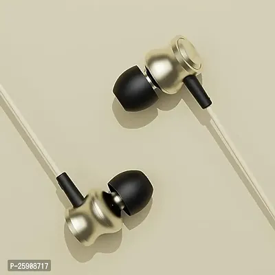 Earphones BT 870 for Xiaomi Mi Pad 2 Earphone Original Like Wired Stereo Deep Bass Head Hands-Free Headset v Earbud Calling inbuilt with Mic,Hands-Free Call/Music (870,CQ1,BLK)-thumb2