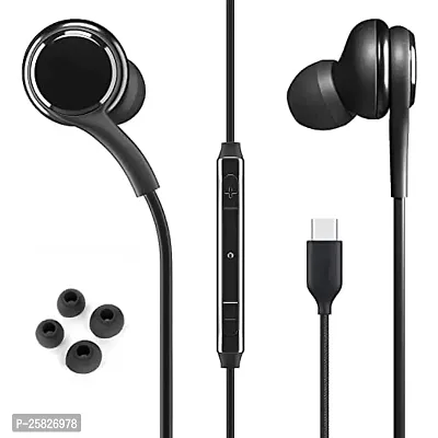 Earphones for BMW 6 Series Gran Coupe Earphone Original Like Wired Stereo Deep Bass Head Hands-free Headset Earbud With Built in-line Mic, With Premium Quality Good Sound Stereo Call Answer/End Button, Music 3.5mm Aux Audio Jack (ST1, BT-A-KG, Black)-thumb2
