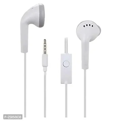 Earphones for vivo iQOO Neo5 / vivo iQOO Neo 5 Earphone Original Like Wired Stereo Deep Bass Head Hands-free Headset Earbud With Built in-line Mic, With Premium Quality Good Sound Stereo Call Answer/End Button, Music 3.5mm Aux Audio Jack (ST11, YS, White)-thumb2