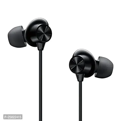 Earphones for Realme GT Neo2 Earphone Original Like Wired Stereo Deep Bass Head Hands-free Headset Earbud With Built in-line Mic, With Premium Quality Good Sound Stereo Call Answer/End Button, Music 3.5mm Aux Audio Jack (ST2, BT-ON, Black)-thumb2