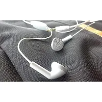 Earphones D for Sharp Aquos S2, Sharp Aquos S3, Smartron SRT.Phone, Smartron t.Phone (ST11, YS, White)-thumb3