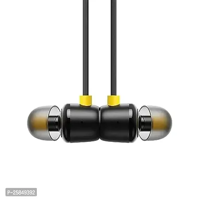 Earphones for Micromax In note 2 Earphone Original Like Wired Stereo Deep Bass Head Hands-free Headset Earbud With Built in-line Mic, With Premium Quality Good Sound Stereo Call Answer/End Button, Music 3.5mm Aux Audio Jack (ST6, BT-R20, Black)