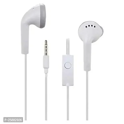 SHOPSBEST Earphones for Ulefone Power Armor 14 Earphone Original Like Wired Stereo Deep Bass Head Hands-Free Headset Earbud with Built in-line Mic Call Answer/End Button (YS,WHT)-thumb2