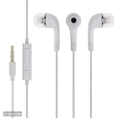 Earphones D for Sam-Sung Galaxy M30, Sam-Sung Galaxy M30s, Sam-Sung Galaxy M31, Sam-Sung Galaxy M40, Sam-Sung Galaxy M41, Sam-Sung Galaxy A9 Star Pro (ST9, BT-YR, White)-thumb3