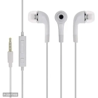 SHOPSBEST Wired BT-335 for ONE-Plus 8 / One Plus 8 / Eight Earphone Original Like Wired Stereo Deep Bass Head Hands-Free Headset Earbud with Built in-line Mic Call Answer/End Button (YR,WHT)-thumb3