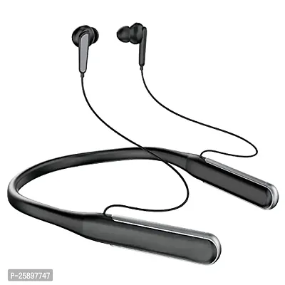 Wireless BT for vivo S15e Original Sports Bluetooth Wireless Earphone with Deep Bass and Neckband Hands-Free Calling inbuilt with Mic,Hands-Free Call/Music (M-335, Black)