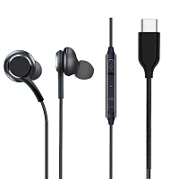 Earphones BT S AK for Huawei P50 Earphone Original Like Wired Stereo Deep Bass Head Hands-Free Headset v Earbud Calling inbuilt with Mic,Hands-Free Call/Music (AK,CQ1,BLK)-thumb1