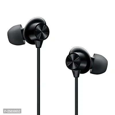 Earphones for Realme 8 Pro / Realme8 Pro Earphone Original Like Wired Stereo Deep Bass Head Hands-free Headset Earbud With Built in-line Mic, With Premium Quality Good Sound Stereo Call Answer/End Button, Music 3.5mm Aux Audio Jack (ST3, BT-ONE 2, Black)-thumb2