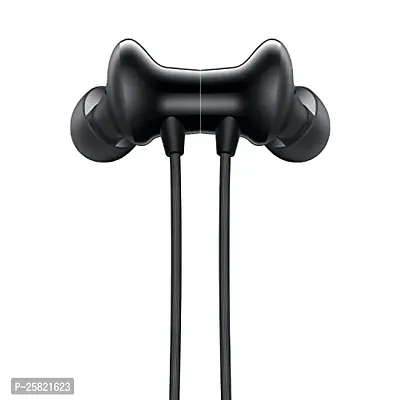 Earphones D for Nokia 7.2, Xiaomi Redmi K20, OPP-O Reno 2Z, Motorola One Action, Sam-Sung Galaxy Note 10 Plus (Galaxy Note 10 Pro), Sam-Sung Galaxy M20 (ST2, BT-ON, Black)-thumb3